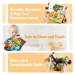 High Contrast Baby Books for Tummy Time & Sensory Play - Image 3