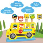Wooden Educational Pop Up Bus - Image 5