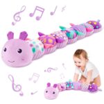 The Cuddle Croc, Musical Stuffed Infant Activity Toy with Teether, Rattle & Crinkles - Image 7