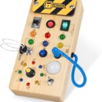 Light-Up Busy Board Sensory Toy: Fun & Educational For Toddlers & Pre Schoolers