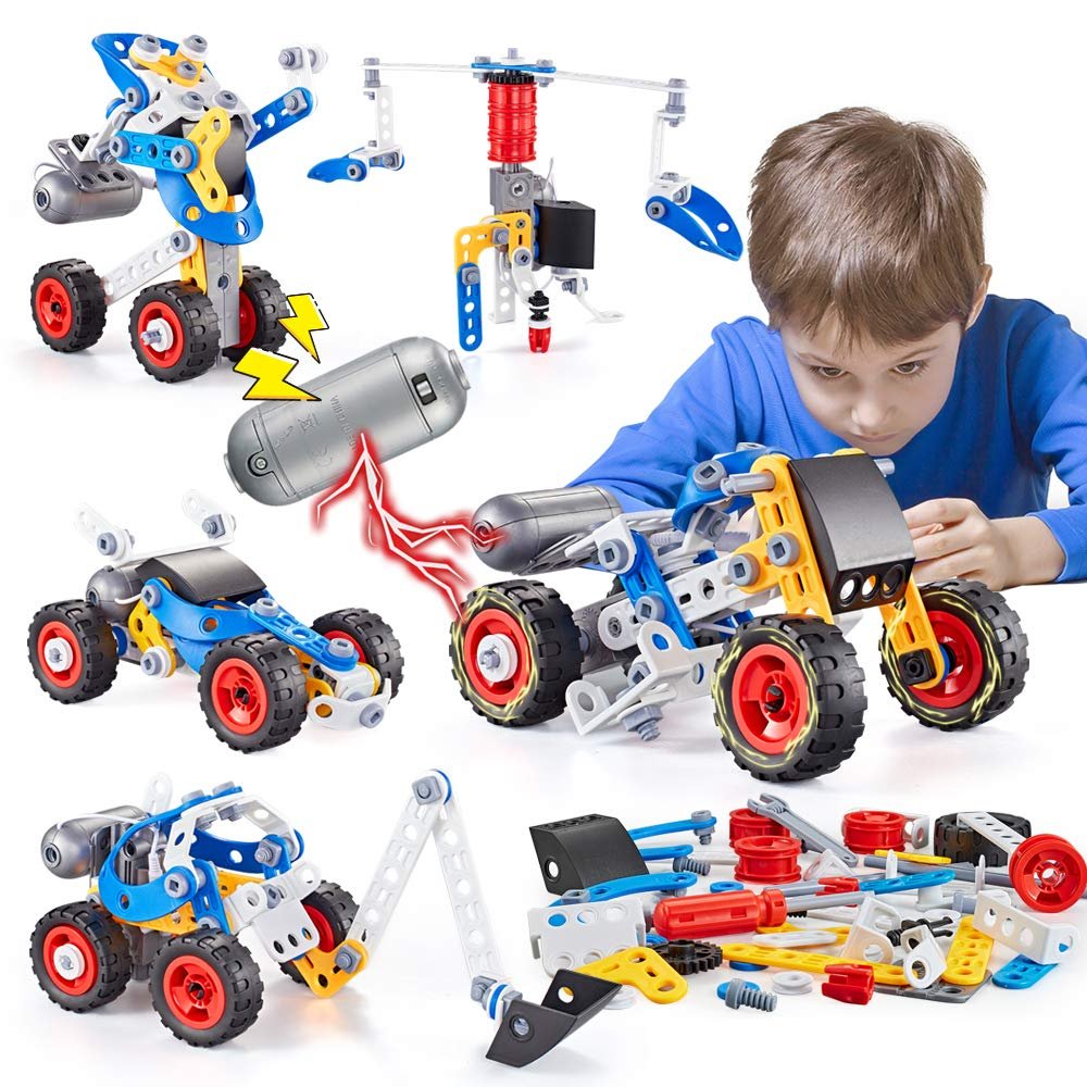 71kbkRFVKML.jpg 5 in 1 Electric Construction Toys - Image 1