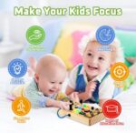 Light-Up Busy Board Sensory Toy: Fun & Educational For Toddlers & Pre Schoolers - Image 2