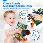High Contrast Baby Books for Tummy Time & Sensory Play - Image 6
