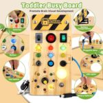 Light-Up Busy Board Sensory Toy: Fun & Educational For Toddlers & Pre Schoolers - Image 3