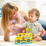 Wooden Educational Pop Up Bus - Image 2