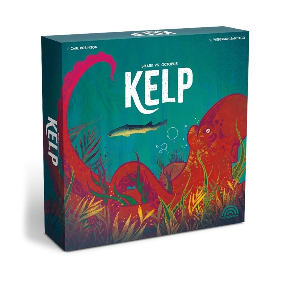 1-13.jpg Kelp - Shark vs. Octopus Tactical Card Game | 2-Player Ocean Strategy - Image 1