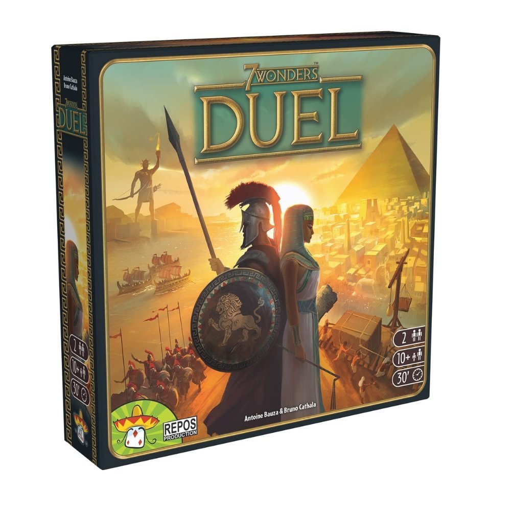 1-32.jpg 7 Wonders Duel Board Game – 2-Player Strategy Game - Image 1