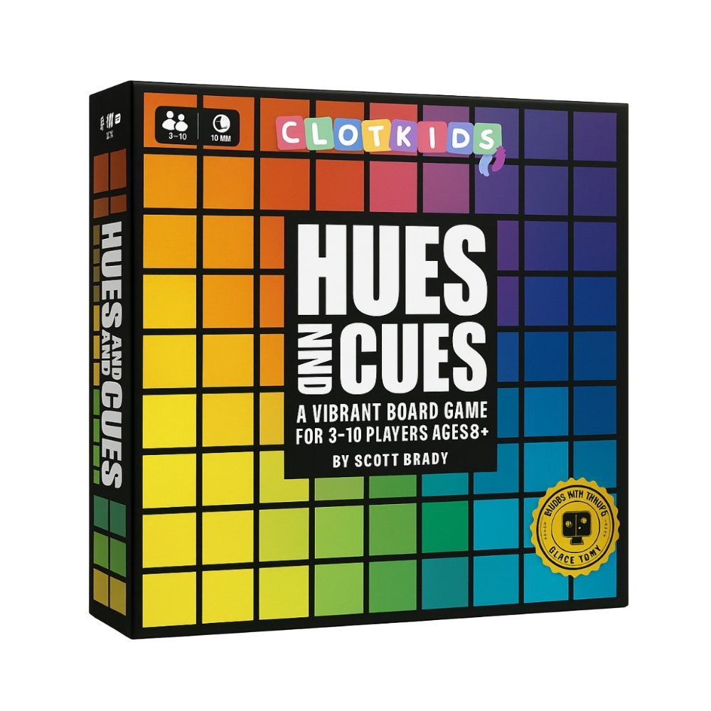 1-38.jpg HUES and CUES Board Game – Color Clue Game for 3–10 Players - Image 1