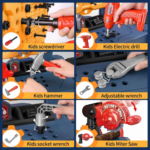 Workbench with Electric Drill Set - Image 3