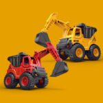 Inertial Excavator Dump Truck Toy - Engineering Vehicle for Kids  - Image 2
