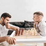 Magnetic Folding Wooden Chess Set – Travel Board Game with Storage - Image 3