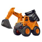 Inertial Excavator Dump Truck Toy - Engineering Vehicle for Kids  - Image 4