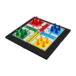 Parcheesi Board Game – Classic Family Ludo Set, Foldable Travel Board  - Image 3