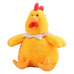 Big Belly Chicken Plush Toy - Cuckoo Rooster Doll for Kids  - Image 5