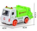 Children’s Mini Alloy Pull Back Car Set - Fire Truck, Excavator & Toy Vehicles  - Image 5