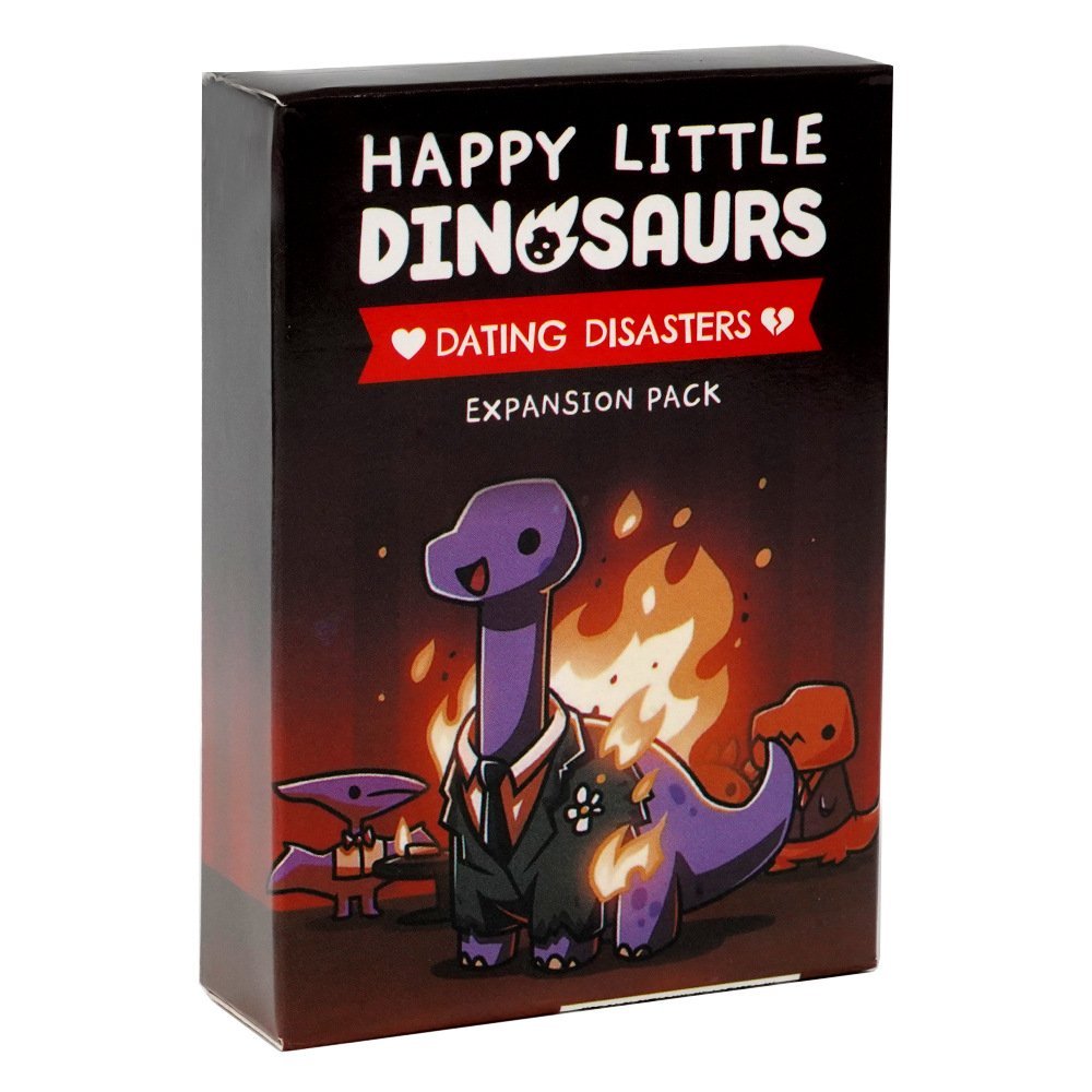 SKU-variant-images_06-1.jpg Happy Little Dinosaurs: Dating Disasters Expansion – Funny Card Game Add-On - Image 1